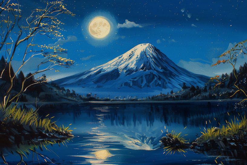 Mount Fuji by Poster Art Shop