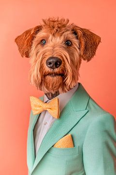 Airedale Terrier van Poster Art Shop