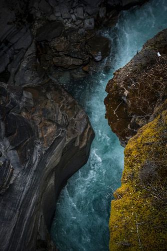 Gorge d'Athabsca Falls Canada