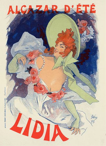 Jules Chéret - Lidia (1896)