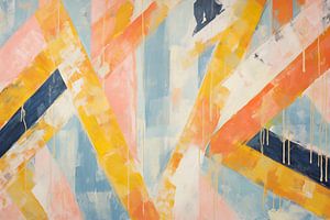 Abstrait délavé X