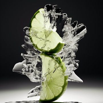 Lime Splash van Karina Brouwer