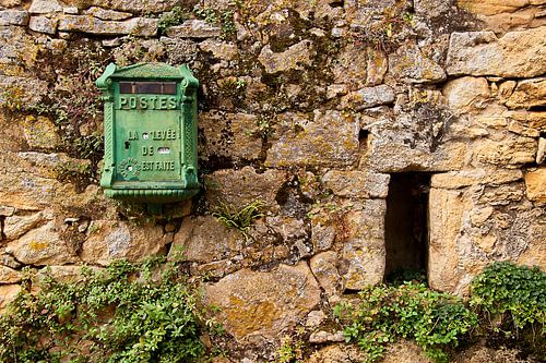 Oude franse brievenbus