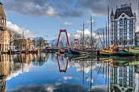 Reflectie in de Oude Haven van Frans Blok thumbnail