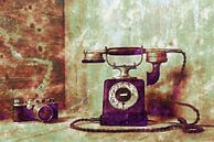 Oude telefoon met camera van Andreas Müller thumbnail