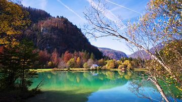 Häuschen am See in Slowenien von Truus Nijland