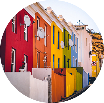 Colorful Bo-Kaap van Fabian Bosman