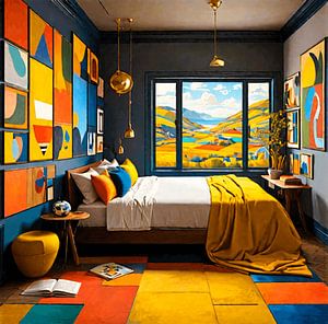 Colourful sleep by Gert-Jan Siesling