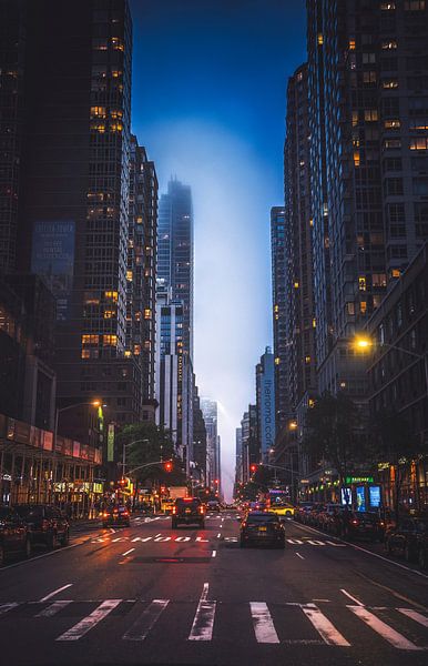 A cold evening in Manhattan by Loris Photography