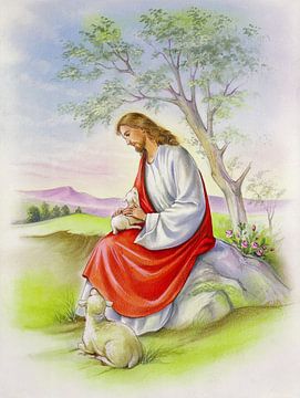 jesus de herder van Patrick Hoenderkamp