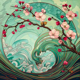 The Dance of the Cherry Blossom by Close2you.design