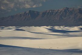 White Sands Dunes National Monument in New Mexico USA van Frank Fichtmüller