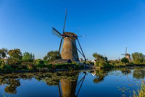 windmolens kinderdijk holland van Björn van den Berg