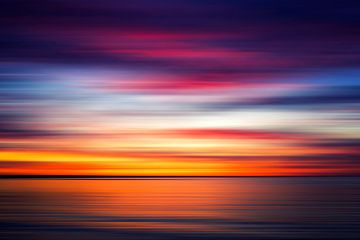 Divine Sunset Bliss - Coastal Abstract