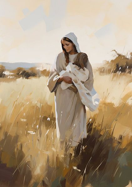 Mary Jesus by Niklas Maximilian