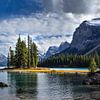 Spirit Island Maligne Lake, Canada by Adelheid Smitt