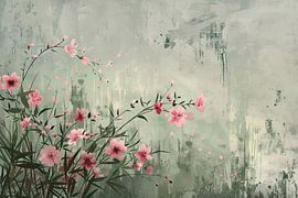 Blumen Japanisch von Poster Art Shop