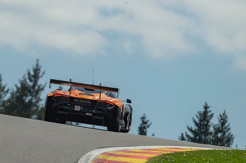 McLaren 720S GT3 Evo op Spa Francorchamps