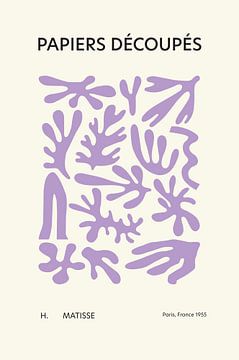 Matisse III - Purple by Walljar