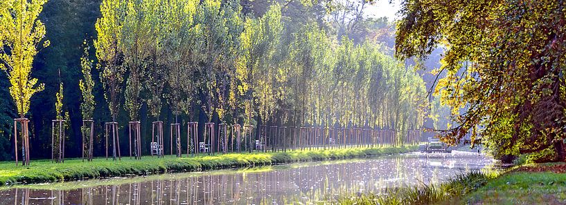 Waterloop in het kasteelpark van Leopold Brix