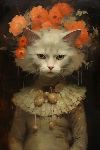 "Flos Felinae" - Blume der Katze von Emil Husstege