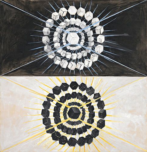 Group IX-SUW, No. 8, The Swan (1915) by Hilma af Klint