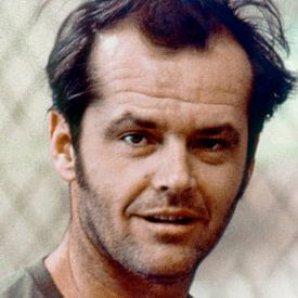 Jack Nicholson Portret, 1975 van Bridgeman Images