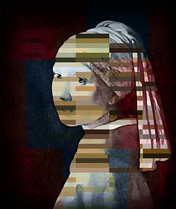 Vermeer Modern von Mad Dog Art