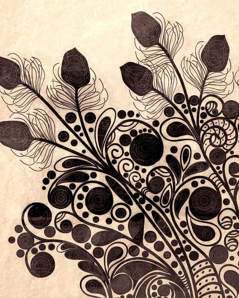 Retro Pauw van FRESH Fine Art