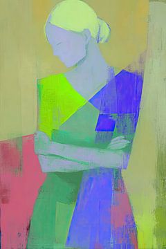 Woman Profile | Neon Silence