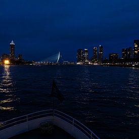 Rotterdam by night by Tanja Otten Fotografie