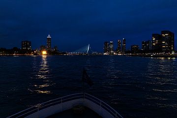 Rotterdam by Night van Tanja Otten Fotografie