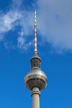 Berlijn - Tv-toren op Alexanderplatz van t.ART