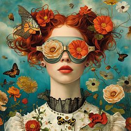 Les fleurs d'eau sur Mirjam Duizendstra