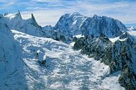 Glacier du Mont-Mallet von Jc Poirot Miniaturansicht
