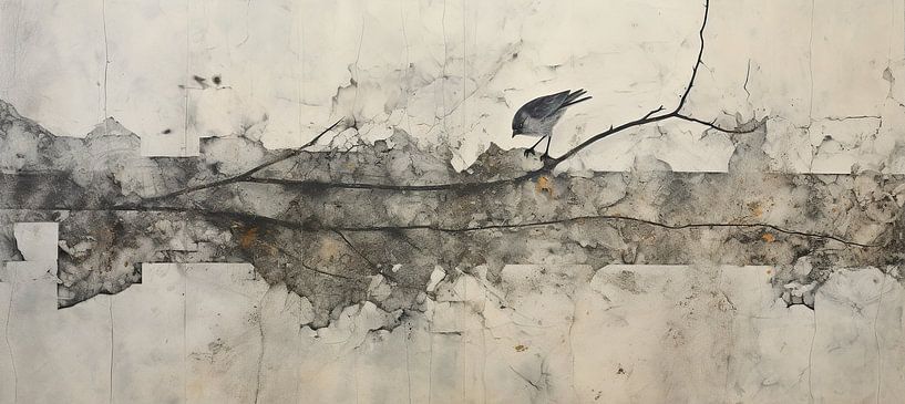 Schilderij Vogels van De Mooiste Kunst