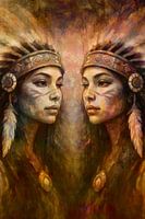 Wärme und die Seele in der Reflexion