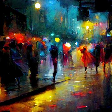 Dansend in de straten tijdens een zwoele zomernacht. Deel 9 van Maarten Knops