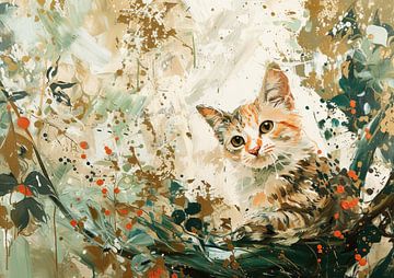 Katze von Wunderbare Kunst