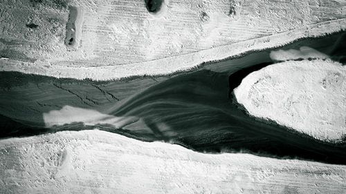 Durchfluss - schwarz & weiß