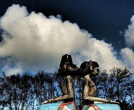 Indian figures by jannette lap