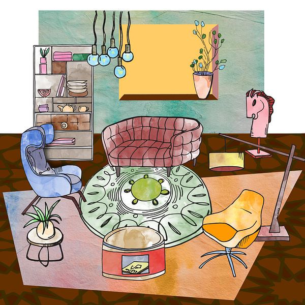 Sweet Home - Innenausstattung und Möbel -7 von Ariadna de Raadt-Goldberg