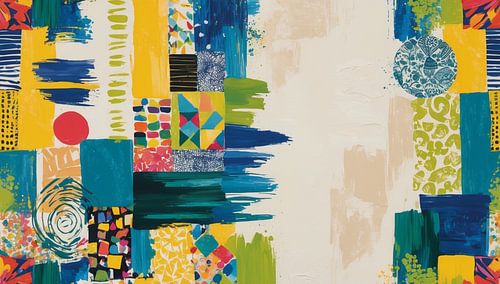 Vibrant play of colours