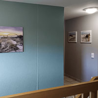 Klantfoto: Zonsondergang op Fehmarn van Steffen Henze, op canvas