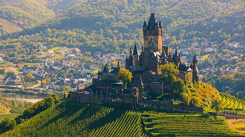 Reichsburg Cochem, Deutschland von Henk Meijer Photography
