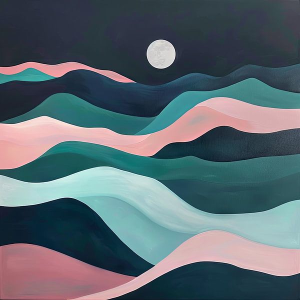 Abstract landscape by Poster Art Shop