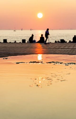 Sonnenuntergang in Malmö