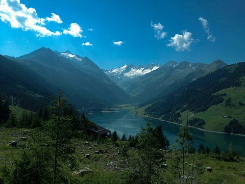 Landschap in Oostenrijk van Melanie Schook