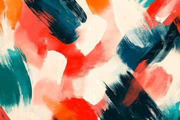 Farbexplosion in Acrylfarben von Poster Art Shop