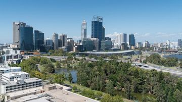 Skyline von Perth, Western Australia von Alexander Ludwig